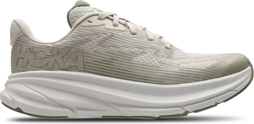 HOKA Clifton 9 Unisex Schoenen Beige Maat: 37 1 3 Plastic Foot Locker