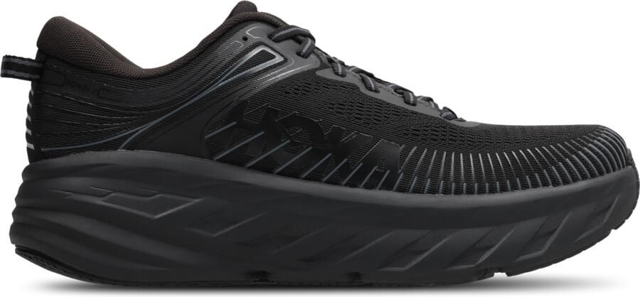 Hoka One Zwarte outdoor sneakers heren Bondi 7 Black Heren - Foto 5