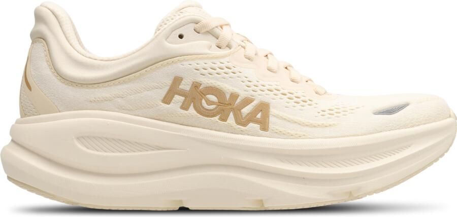 HOKA Bondi 9 Sneakers Dames Beige 2 3 Mesh Synthetisch - Foto 3