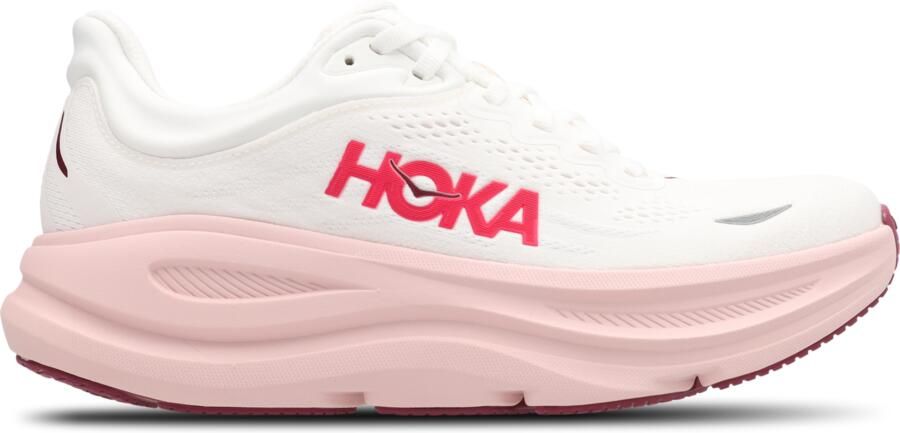HOKA Bondi 9 Sneakers Dames Wit Mesh Synthetisch