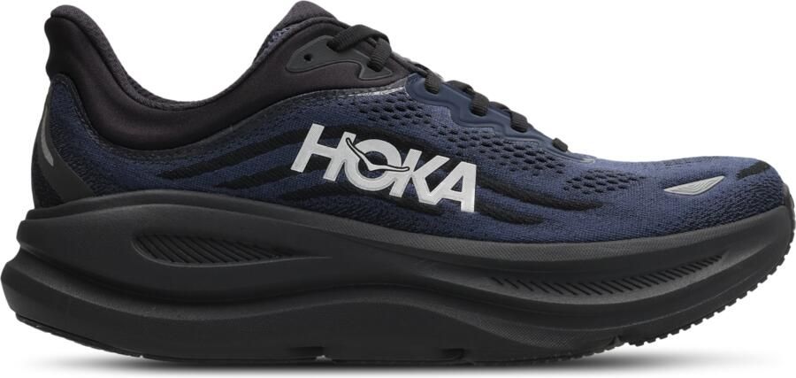 HOKA Bondi 9 Sneakers Heren Blauw 2 3 Mesh Synthetisch