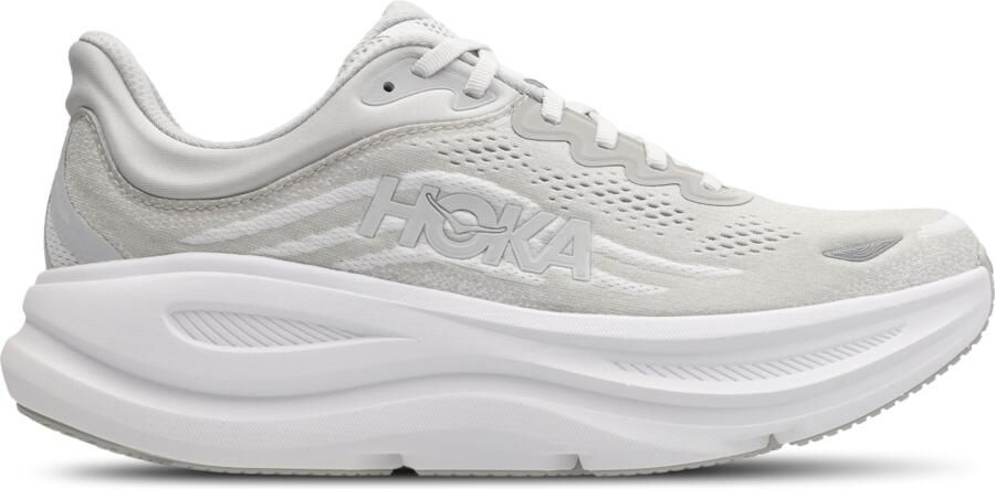 HOKA Bondi 9 Sneakers Heren Grijs 1 3 Mesh Synthetisch
