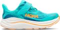 HOKA Clifton 10 Peuterschoenen Blauw Mesh Synthetisch - Blauw
