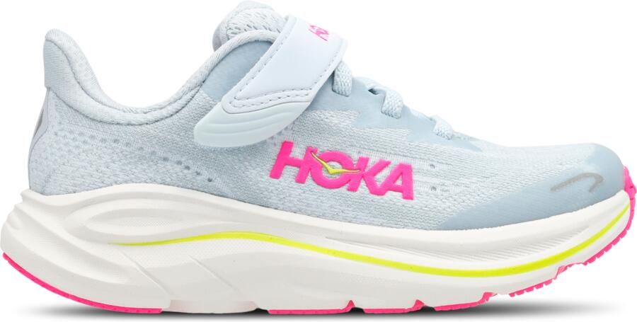 HOKA Clifton 10 Peuterschoenen Rood Mesh Synthetisch