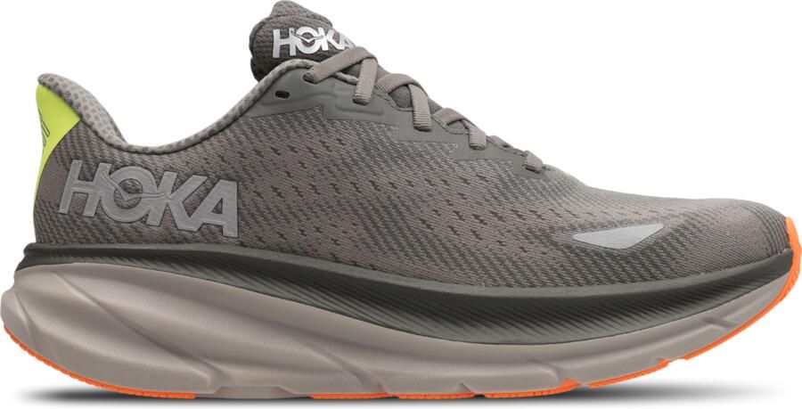 HOKA Clifton 9 Sneakers Heren Grijs 1 3 Mesh Synthetisch - Foto 2