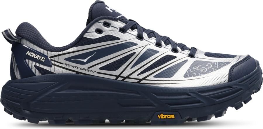 HOKA Mafate Speed Sneakers Heren Blauw 2 3 Mesh Synthetisch