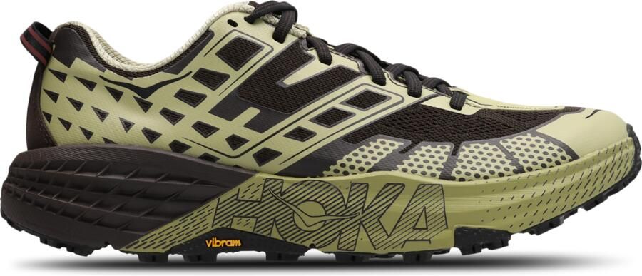 HOKA Speedgoat Sneakers Heren Groen 2 3 Mesh Synthetisch
