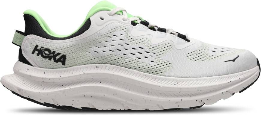 HOKA Kawana 2 Heren Schoenen Wit Maat: 46 2 3 Mesh Synthetisch Foot Locker