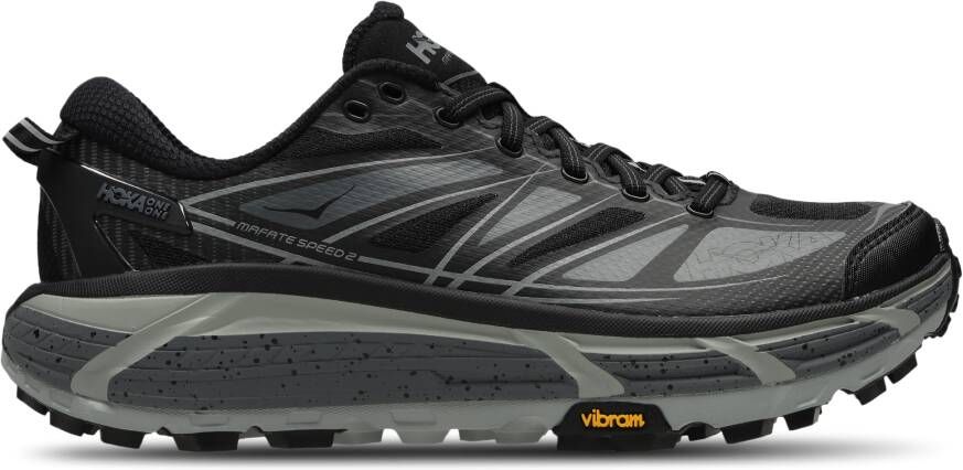 HOKA Mafate Speed Heren Schoenen Zwart Maat: 41 1 3 Mesh Synthetisch Foot Locker
