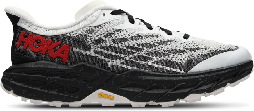 HOKA Speedgoat 5 Heren Schoenen Wit Maat: 41 1 3 Mesh Synthetisch Foot Locker