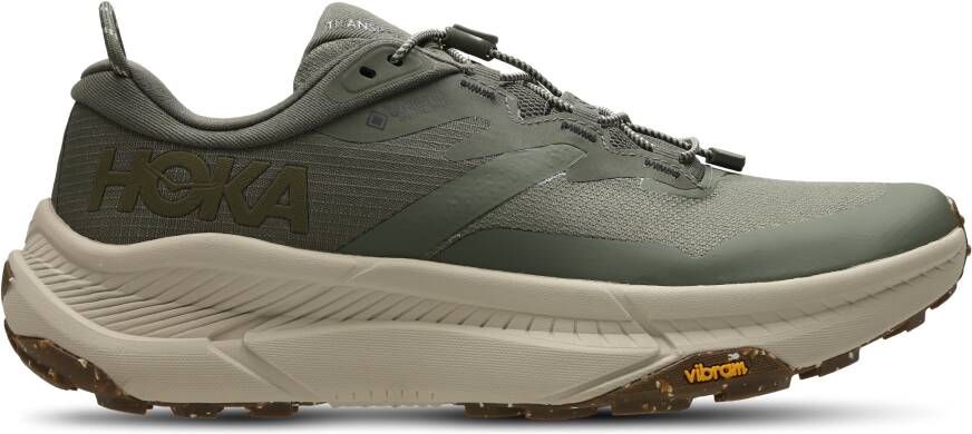 HOKA Transport Heren Schoenen Groen Maat: 41 1 3 Mesh Synthetisch Foot Locker