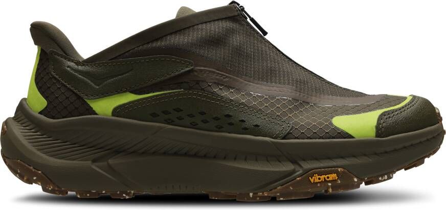 HOKA Transport Heren Schoenen Groen Maat: 41 1 3 Mesh Synthetisch Foot Locker