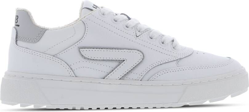 Hub Duke Dames Schoenen Wit Maat: 39.5 Leer Foot Locker