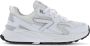 Hub Grid-w Lage sneakers Leren Sneaker Dames Wit - Thumbnail 3