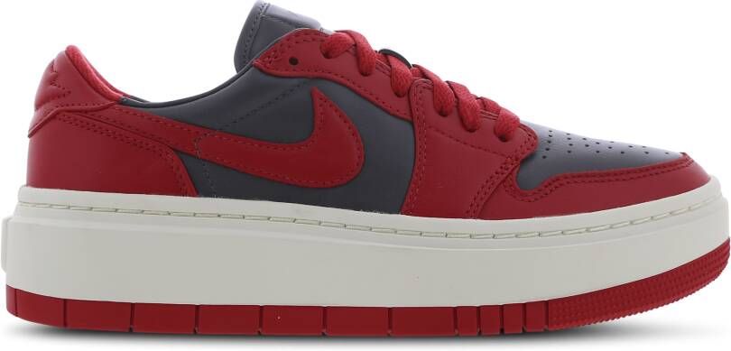 Jordan Wmns Air 1 Elevate Low Basketball Schoenen dark grey varsity red sail maat: 40 beschikbare maaten:37.5 38.5 39 40.5 36.5 41 42 - Foto 3