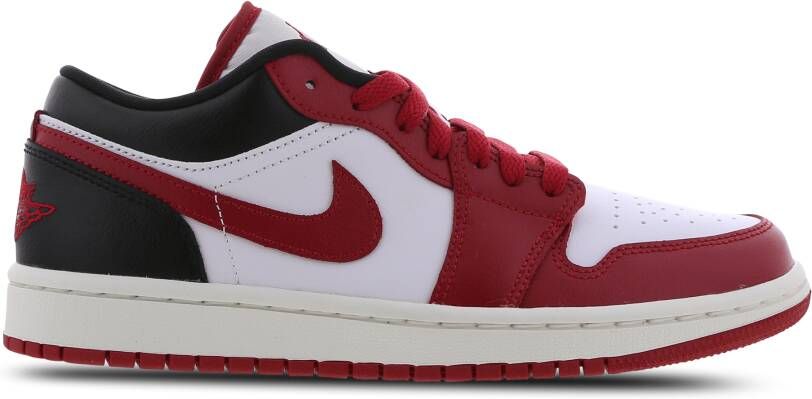 Jordan Wmns Air 1 Low Basketball Schoenen white gym red black sail 37.5 beschikbare maaten:36.5 37.5 38.5 39 40.5 41 42 - Foto 10