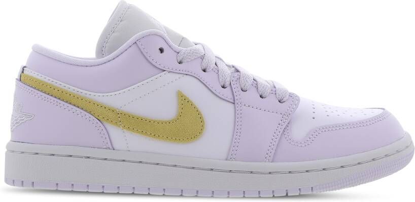Jordan Wmns Air 1 Low Barely Grape Lemon Wash-White