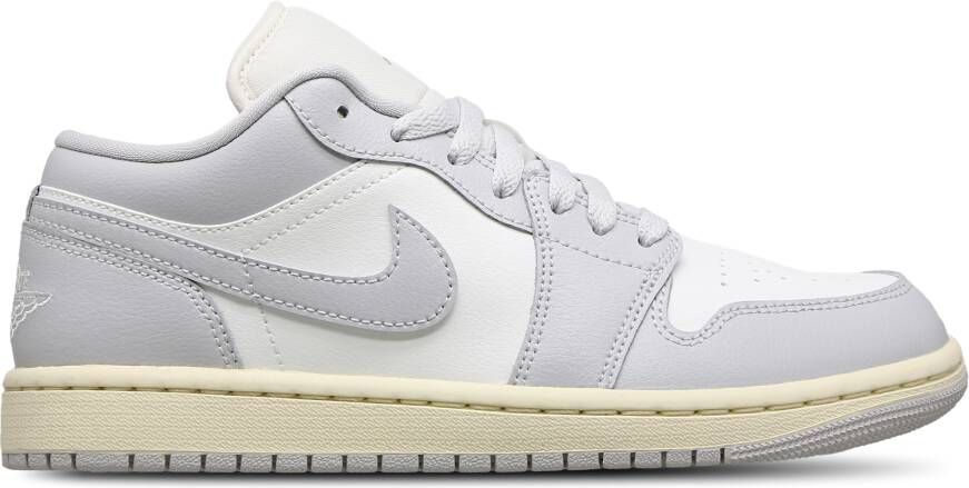 Jordan Aj1 Low Sneakers Dames Wit Leer - Foto 2