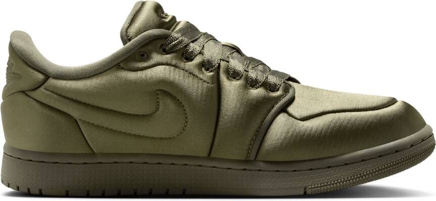 Jordan 1 Low Dames Schoenen Olijf Maat: 36 Mesh Synthetisch Foot Locker