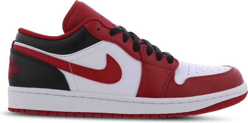 Jordan Wmns Air 1 Low Basketball Schoenen white gym red black sail maat: 37.5 beschikbare maaten:36.5 37.5 38.5 39 40.5 41 42 - Foto 17