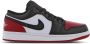 Jordan 1 Low Heren Schoenen Wit Maat: 41 Leer Foot Locker - Thumbnail 2