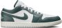 Jordan 1 Low Heren Schoenen Groen Maat: 40.5 Leer Foot Locker - Thumbnail 2