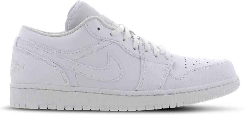 Nike Jordan 1 Low 'Triple White' Tumbled Leather - Foto 3