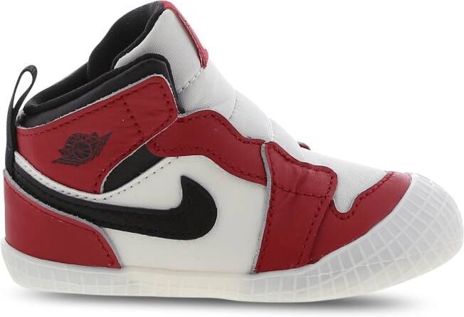 Jordan 1 Crib Bootie Varsity Red Black-Sail Sneakers toddler AT3745-612