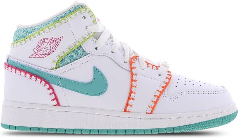 Jordan 1 Mid Basisschool Schoenen - Foto 4