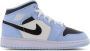 Nike Air Jordan 1 Mid (GS) Ice Blue Black-Sail-White 555112 - Thumbnail 2