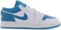 Jordan Air 1 Low (gs) Basketball Schoenen white celestial gold aquatone maat: 38 beschikbare maaten:36.5 37.5 38.5 39 40 - Thumbnail 1