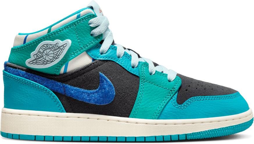 Jordan 1 Mid Basisschool Schoenen