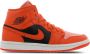 Jordan Wmns Air 1 Mid Se Crimson Bliss Rush Orange Black Sail Schoenmaat 36 1 2 Sneakers DM3381 600 - Thumbnail 3