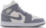 Jordan Grijze Sail Mid Leren Sneakers Grijs - Thumbnail 2