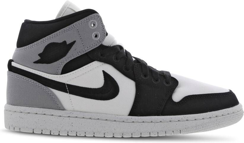 Jordan Wmns Air 1 Mid Se Sail Black-Lt Steel Grey