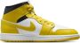 Jordan 1 Mid Dames Schoenen Wit Maat: 42.5 Leer Foot Locker - Thumbnail 2
