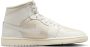 Jordan 1 Mid Dames Schoenen Beige Maat: 38.5 Polyester Foot Locker - Thumbnail 2