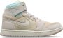 Jordan 1 Mid Dames Schoenen Wit Maat: 38.5 Polyester Foot Locker - Thumbnail 2
