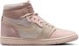 Jordan 1 Mid Dames Schoenen Roze Maat: 36.5 Polyester Foot Locker - Thumbnail 2