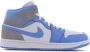 Nike Sneakers Air Jordan 1 Mid University Blue Grey - Thumbnail 2