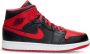 Jordan Air 1 Mid Basketball Schoenen black fire red white maat: 40.5 beschikbare maaten:40.5 - Thumbnail 2