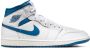 Jordan Mid SE Witte Sneakers Logo White Heren - Thumbnail 3