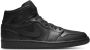 Jordan Air 1 Mid Basketball Schoenen black black black maat: 44.5 beschikbare maaten:41 42.5 40 43 44.5 45 46 40.5 47 - Thumbnail 3