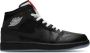 Jordan 1 Mid Heren Schoenen Zwart Maat: 42.5 Leer Synthetisch Foot Locker - Thumbnail 2