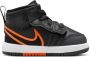 Jordan 1 Mid Unisex Schoenen Zwart Maat: 19.5 Mesh Synthetisch Foot Locker - Thumbnail 2