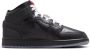 Jordan 1 Mid Unisex Schoenen Zwart Maat: 38.5 Leer Foot Locker - Thumbnail 2