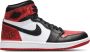 Jordan 1 Retro Dames Schoenen Rood Maat: 38.5 Leer Foot Locker - Thumbnail 2