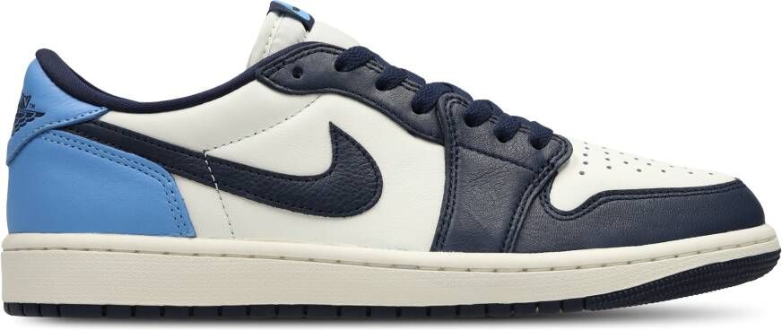Jordan 1 Retro Heren Schoenen Blauw Maat: 41 Leer Foot Locker
