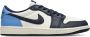 Jordan 1 Retro Heren Schoenen Blauw Maat: 42.5 Leer Foot Locker - Thumbnail 2