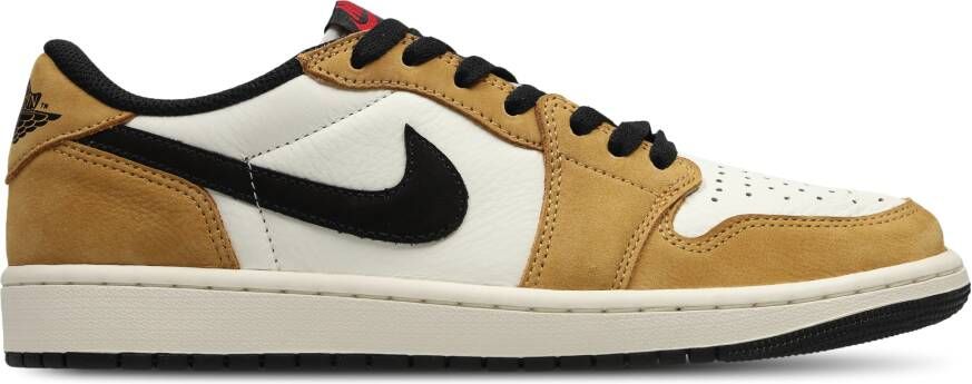 Jordan 1 Retro Heren Schoenen Wit Maat: 40.5 Leer Foot Locker